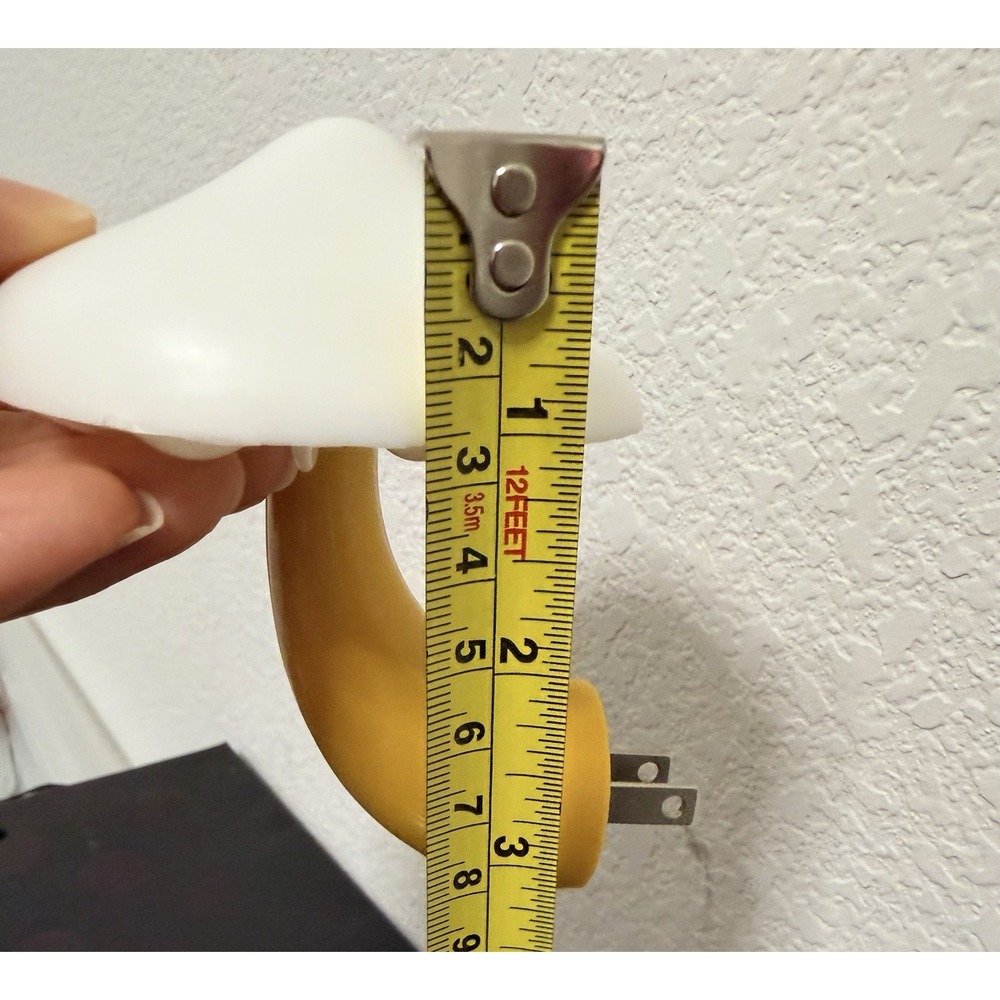 Mushroom Night Light Plug in Lamp Sensor Night Light 7 Different Colors Rotates - Picture 6 of 10